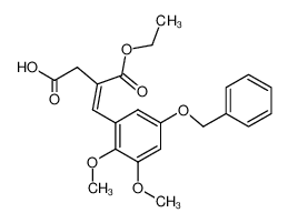 4-(5-(benzyloxy)-2,3-dimethoxyphenyl)-3-(ethoxycarbonyl)but-3-enoic acid CAS:693784-39-3 manufacturer & supplier