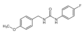 Urea, N-(4-fluorophenyl)-N'-[(4-methoxyphenyl)methyl]- CAS:693832-02-9 manufacturer & supplier