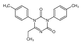 6-ethyl-1,3-di-p-tolyl-1H-[1,3,5]triazine-2,4-dione CAS:69384-70-9 manufacturer & supplier