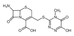 (6R)-7t-amino-3-(4-methyl-5,6-dioxo-1,4,5,6-tetrahydro-[1,2,4]triazin-3-ylsulfanylmethyl)-8-oxo-(6rH)-5-thia-1-aza-bicyclo[4.2.0]oct-2-ene-2-carboxylic acid CAS:69384-97-0 manufacturer & supplier