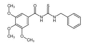 1-Benzyl-3-(3,4,5-trimethoxy-benzoyl)-thiourea CAS:69385-73-5 manufacturer & supplier