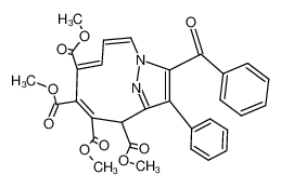 11-benzoyl-10-phenyl-1,12-diaza-bicyclo[7.2.1]dodeca-2,4,6,9(12),10-pentaene-5,6,7,8-tetracarboxylic acid tetramethyl ester CAS:69396-01-6 manufacturer & supplier