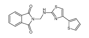 N-[(4-thiophen-2-yl-thiazol-2-ylamino)-methyl]-phthalimide CAS:69396-06-1 manufacturer & supplier