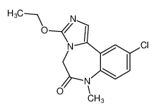 10-chloro-3-ethoxy-7-methyl-5H-benzo[f]imidazo[1,5-d][1,4]diazepin-6(7H)-one CAS:69396-35-6 manufacturer & supplier