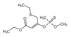 ethyl 4-(ethylthio)-3-((methoxy(methyl)phosphorothioyl)oxy)but-2-enoate CAS:69398-89-6 manufacturer & supplier