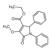 ethyl 4-methoxy-5-oxo-1,2-diphenyl-2H-pyrrole-3-carboxylate CAS:6940-07-4 manufacturer & supplier