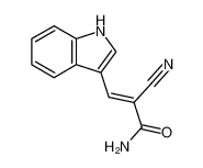 2-cyano-3-(1H-indol-3-yl)prop-2-enamide CAS:6940-85-8 manufacturer & supplier