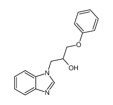 1-(benzo[d]imidazol-1-yl)-3-phenoxypropan-2-ol CAS:69407-76-7 manufacturer & supplier