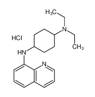 N(sup)1(/sup),N(sup)1(/sup)-diethyl-N(sup)4(/sup)-(quinolin-8-yl)cyclohexane-1,4-diamine hydrochloride CAS:6941-40-8 manufacturer & supplier