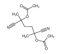 (5-acetyloxy-2,5-dicyanohexan-2-yl) acetate CAS:6941-76-0 manufacturer & supplier