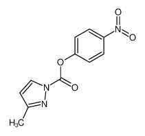 3-Methyl-pyrazole-1-carboxylic acid 4-nitro-phenyl ester CAS:69413-31-6 manufacturer & supplier