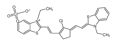 2-[(E)-2-(2-CHLORO-3-((E)-2-[3-ETHYL-1,3-BENZOTHIAZOL-2(3H)-YLIDENE]ETHYLIDENE)-1-CYCLOPENTEN-1-YL)ETHENYL]-3-ETHYL-1,3-BENZOTHIAZOL-3-IUM PERCHLORATE CAS:69415-16-3 manufacturer & supplier