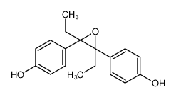 4-[(2R,3S)-2,3-diethyl-3-(4-hydroxyphenyl)oxiran-2-yl]phenol CAS:69422-62-4 manufacturer & supplier