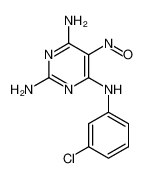 4-N-(3-chlorophenyl)-5-nitrosopyrimidine-2,4,6-triamine CAS:6943-43-7 manufacturer & supplier