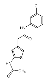 2-(2-acetylamino-thiazol-4-yl)-N-(3-chloro-phenyl)-acetamide CAS:69439-30-1 manufacturer & supplier