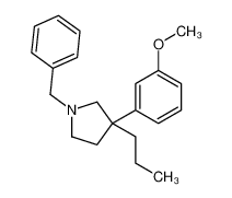 1-benzyl-3-(3-methoxyphenyl)-3-propylpyrrolidine CAS:69440-53-5 manufacturer & supplier