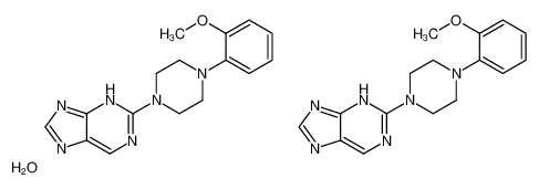 2-[4-(2-methoxyphenyl)piperazin-1-yl]-7H-purine,hydrate CAS:69440-62-6 manufacturer & supplier