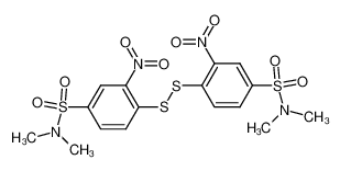 3,3'-dinitro-4,4'-disulfanediyl-bis-benzenesulfonic acid bis-dimethylamide CAS:69443-74-9 manufacturer & supplier