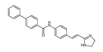 N-[4-[(E)-2-(4,5-dihydro-1H-imidazol-2-yl)ethenyl]phenyl][1,1'-biphenyl]-4-carboxamide CAS:694433-46-0 manufacturer & supplier