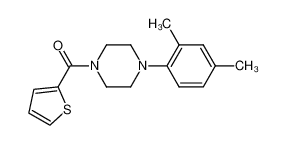 (thiophen-2-yl) (4-(2,4-dimethylphenyl)piperazin-1-yl)methanone CAS:694465-44-6 manufacturer & supplier