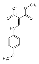 methyl (Z)-3-((4-methoxyphenyl)amino)-2-nitroacrylate CAS:69447-37-6 manufacturer & supplier