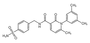 N-[4-(aminosulfonyl)benzyl]-1-(3,5-dimethylphenyl)-6-methyl-2-oxo-1,2-dihydropyridine-3-carboxamide CAS:694475-76-8 manufacturer & supplier