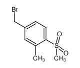 4-(bromomethyl)-2-methyl-1-(methylsulfonyl)benzene CAS:694481-21-5 manufacturer & supplier