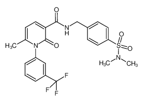 N-{4-[(dimethylamino)sulfonyl]benzyl}-6-methyl-2-oxo-1-[3-(trifluoromethyl)phenyl]-1,2-dihydropyridine-3-carboxamide CAS:694482-52-5 manufacturer & supplier