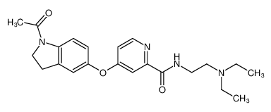 4-((1-acetylindolin-5-yl)oxy)-N-(2-(diethylamino)ethyl)picolinamide CAS:694497-53-5 manufacturer & supplier