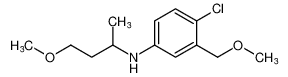 4-chloro-N-(4-methoxybutan-2-yl)-3-(methoxymethyl)aniline CAS:69450-92-6 manufacturer & supplier