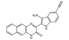 3-amino-2-(3-oxo-3,4-dihydrobenzo[g]quinoxalin-2-yl)-1H-indole-5-carbonitrile CAS:694529-41-4 manufacturer & supplier