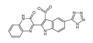 3-(3-nitro-5-(1H-tetrazol-5-yl)-1H-indol-2-yl)quinoxalin-2(1H)-one CAS:694531-42-5 manufacturer & supplier