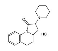 2-piperidin-1-yl-3,3a,4,5-tetrahydro-2H-pyrrolo[1,2-a]quinolin-1-one,hydrochloride CAS:6946-06-1 manufacturer & supplier