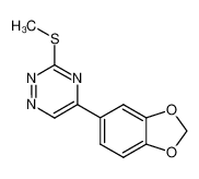 5-(3,4-methylenedioxyphenyl)-3-(methylthio)-1,2,4-triazine CAS:69467-16-9 manufacturer & supplier