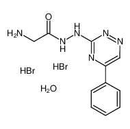 [2-(azaniumylamino)-2-oxo-1-(5-phenyl-1,2,4-triazin-3-yl)ethyl]azanium,dibromide CAS:69467-37-4 manufacturer & supplier