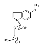 1-α-L-Arabinopyranosyl-5-methylthioindol CAS:69473-99-0 manufacturer & supplier