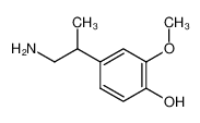 4-(β-Amino-isopropyl)-2-methoxy-phenol CAS:69478-40-6 manufacturer & supplier