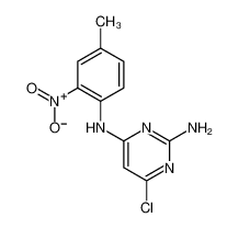 6-chloro-4-N-(4-methyl-2-nitrophenyl)pyrimidine-2,4-diamine CAS:6948-10-3 manufacturer & supplier