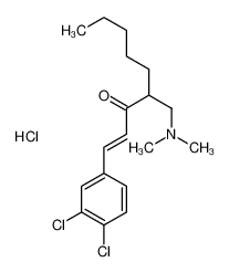 (E)-1-(3,4-dichlorophenyl)-4-[(dimethylamino)methyl]non-1-en-3-one,hydrochloride CAS:69489-30-1 manufacturer & supplier