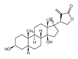 3β,14-dihydroxy-22-methylene-5β,14β,20S-cardanolide CAS:69489-48-1 manufacturer & supplier