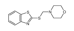 4-(1,3-benzothiazol-2-ylsulfanylmethyl)morpholine CAS:6949-86-6 manufacturer & supplier