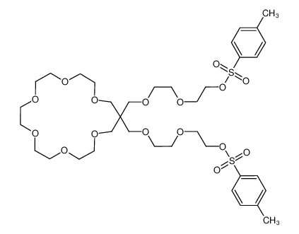 18,18-bis(7-(p-toluenesulfonyloxy)-2,5-dioxaheptyl)-1,4,7,10,13,16-hexaoxacyclononadecane CAS:69502-38-1 manufacturer & supplier