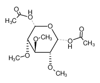 Acetic acid (3S,4S,5R)-6-acetoxy-3,4,5-trimethoxy-tetrahydro-pyran-2-yl ester CAS:69502-92-7 manufacturer & supplier