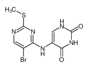 5-[(5-bromo-2-methylsulfanylpyrimidin-4-yl)amino]-1H-pyrimidine-2,4-dione CAS:6951-53-7 manufacturer & supplier