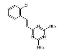 6-[2-(2-chlorophenyl)ethenyl]-1,3,5-triazine-2,4-diamine CAS:6951-80-0 manufacturer & supplier