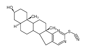 2'-thiocyanato-androstano[17,16-d]pyrimidin-3-ol CAS:69510-28-7 manufacturer & supplier