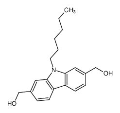 9H-Carbazole-2,7-dimethanol, 9-hexyl- CAS:695169-71-2 manufacturer & supplier