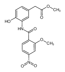 4-hydroxy-3-(2-methoxy-4-nitrobenzoylamino)phenylacetic acid methyl ester CAS:695187-60-1 manufacturer & supplier