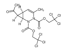 7-acetyl-4-methyl-2,3-diaza-bicyclo[4.1.0]hept-4-ene-2,3-dicarboxylic acid bis-(2,2,2-trichloro-ethyl) ester CAS:69519-75-1 manufacturer & supplier