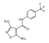 5-amino-3-methyl-isoxazole-4-carboxylic acid (4-trifluoromethyl-phenyl)-amide CAS:695191-69-6 manufacturer & supplier